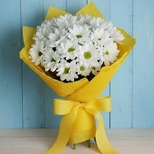 Букет цветов из:  Хризантемы в Красный путь