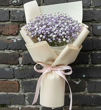Букет цветов из:  Гипсофила в Красный путь
