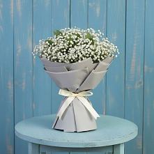 Букет цветов из:  Гипсофила в Красный путь
