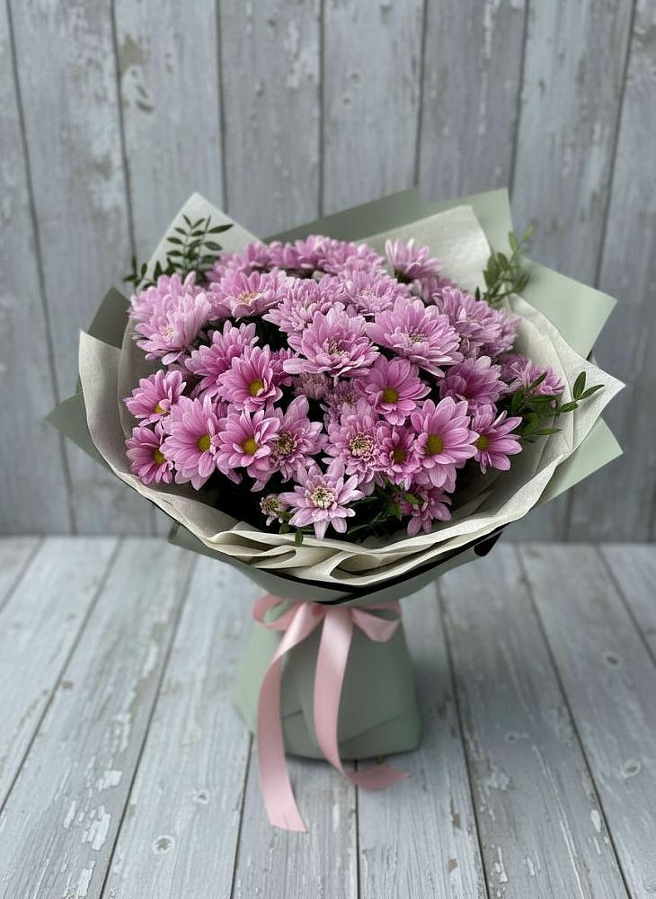 Букет цветов из: Хризантемы в Красный путь