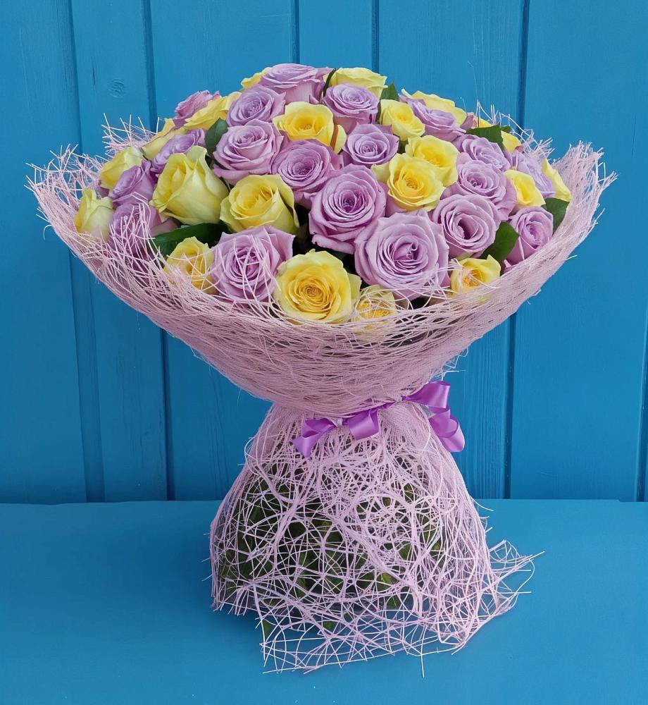 Букет 101 Волшебный Миг в Красный путь