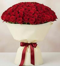 Букет 101 Красная роза Милано #REPLACE_PRED# Красный путь