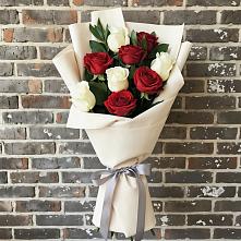 Букет цветов из:  Розы #REPLACE_PRED# Красный путь