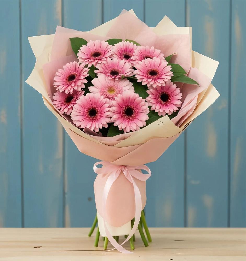 Букет цветов из: Герберы в Красный путь