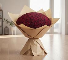 Букет 101 Красная роза в Красный путь