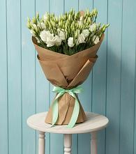 Букет цветов из:  Лизиантусы #REPLACE_PRED# Красный путь