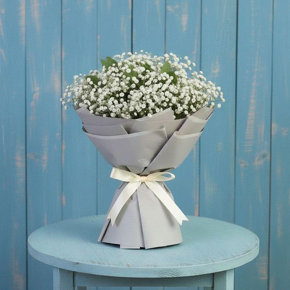 Букет цветов из: Гипсофила в Красный путь