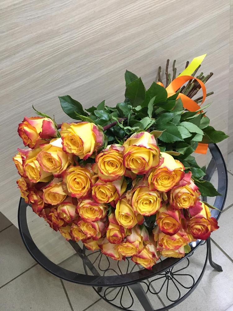 Букет Желтые розы в Красный путь