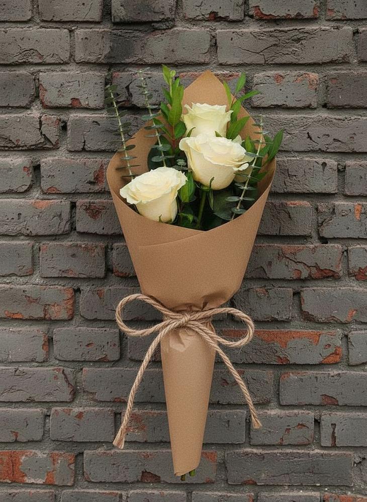 Букет цветов из: Розы в Красный путь