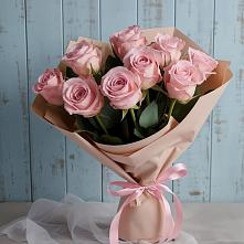Букет цветов из:  Розы в Красный путь