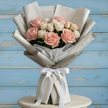Букет цветов из:  Розы #REPLACE_PRED# Красный путь