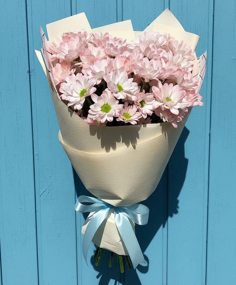 Букет цветов из: Хризантемы в Красный путь