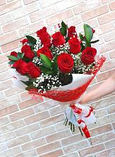 Букет цветов из:  Розы #REPLACE_PRED# Красный путь