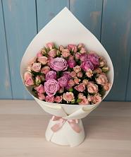 Букет цветов из:  Розы в Красный путь